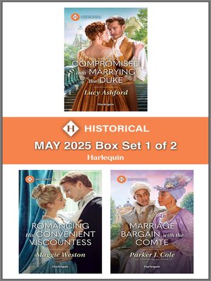 cover image of Harlequin Historical--May 2025--Box Set 1 of 2